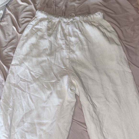 White linen pants from American Eagle - Picture 5 of 5